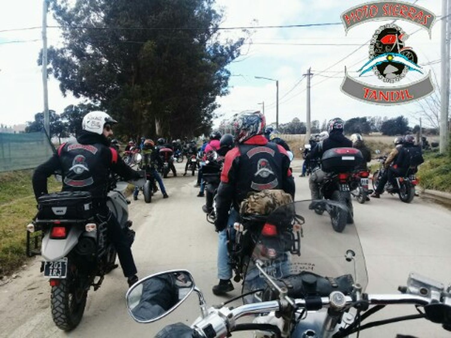 La agrupación Moto Sierras Tandil desarrolló una nueva caravana por el Día del Niño