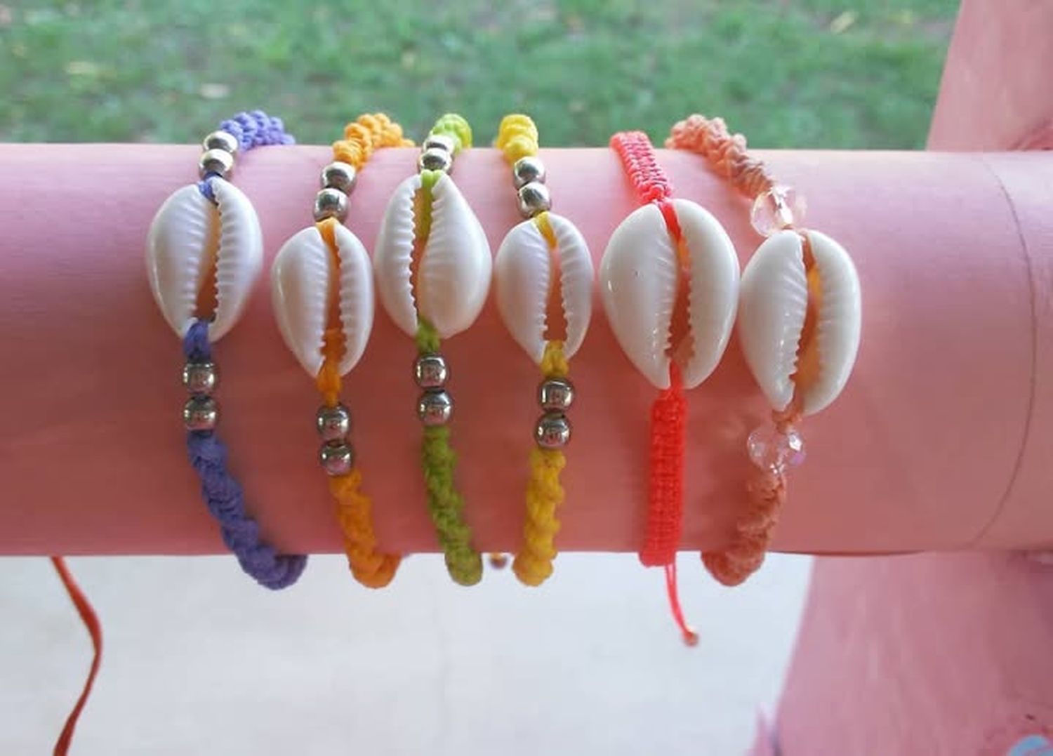 pulsera de caracol piedra - 1