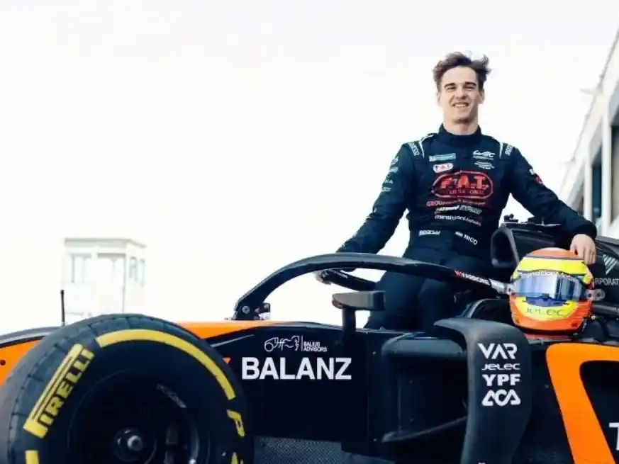 Nico Varrone se suma a Colapinto en lo más alto del automovilismo.