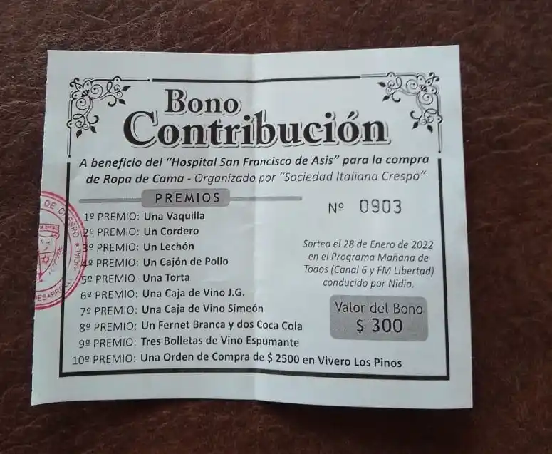 Aún se puede adquirir el bono de la Sociedad Italiana