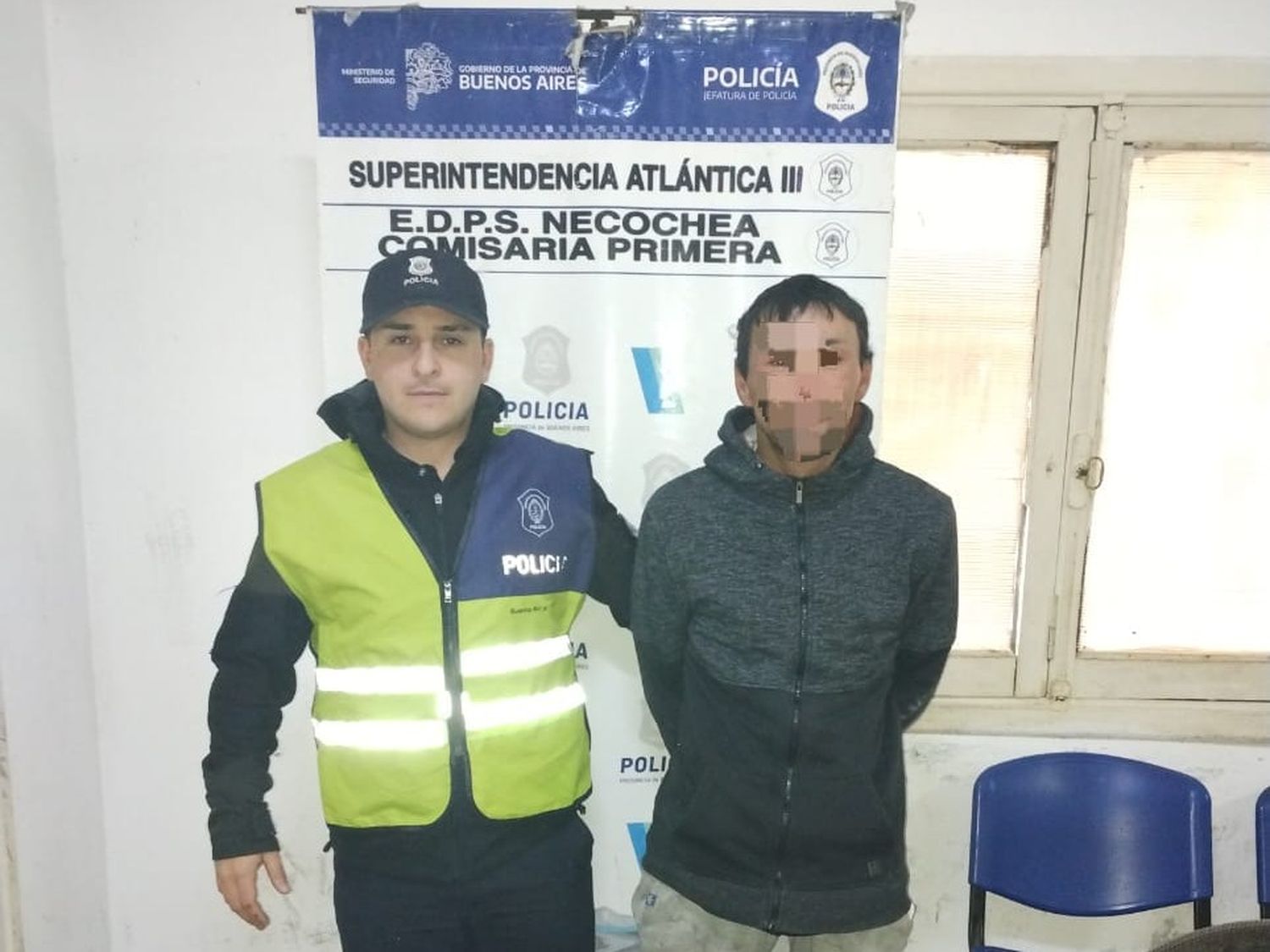 El hombre era buscado en Azul