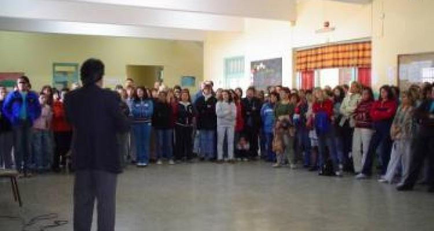 “Acá venimos a estudiar como a cualquier otra escuela”
