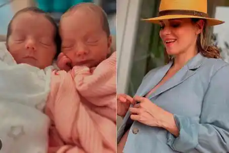 El embarazo monocorial requirió controles médicos intensivos y culminó en una cesárea programada en la semana 34