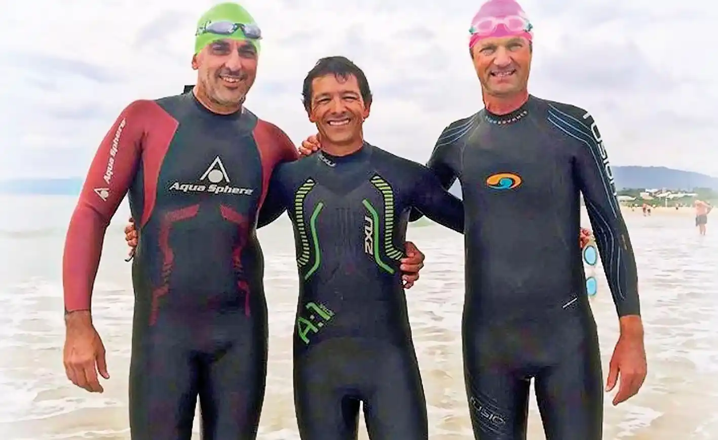 Fariña, Glagovsky y Frascarolli corren el Ironman de Florianópolis
