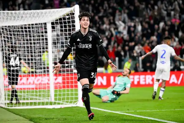 Soulé tuvo su primer grito en Juventus.