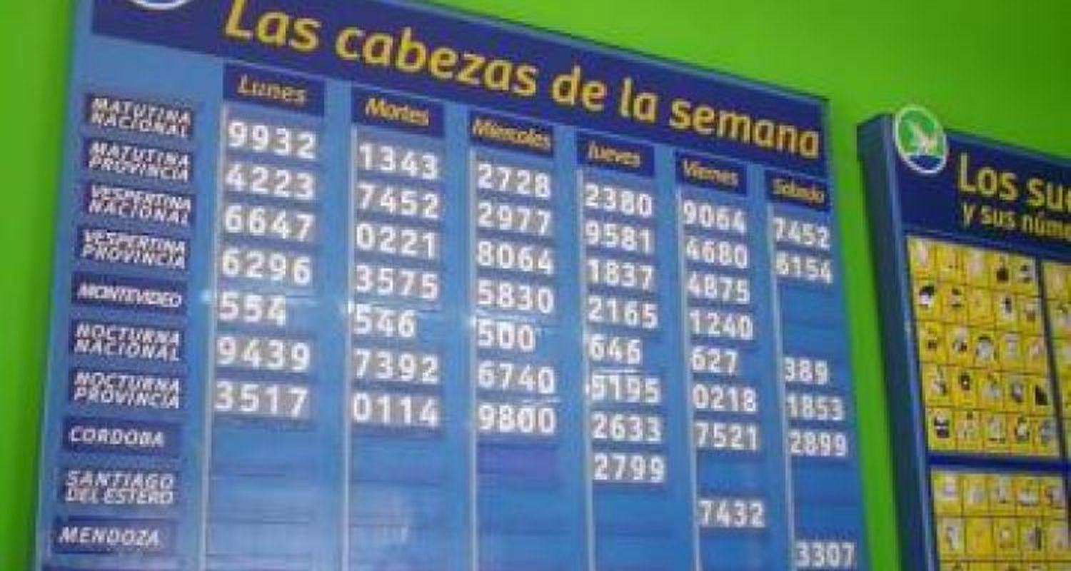 Mensualmente en San Pedro “se juegan” más de $ 1.200.000