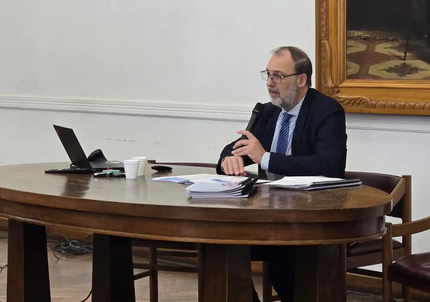 El Fiscal Regional Jorge Nessier presentó el informe de gestión en la ciudad de Esperanza