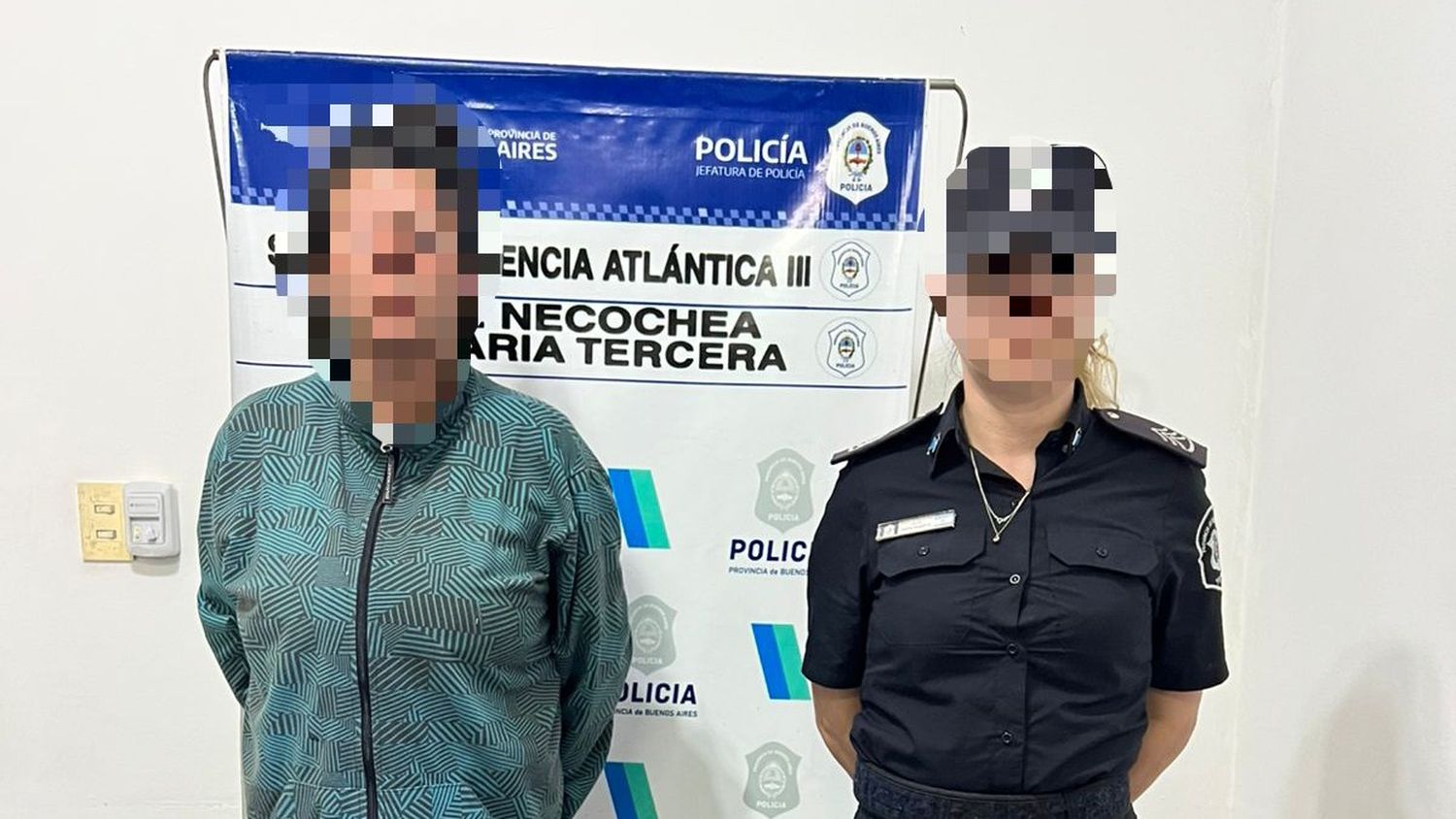 La Policía. Notificó a la Justicia de la captura