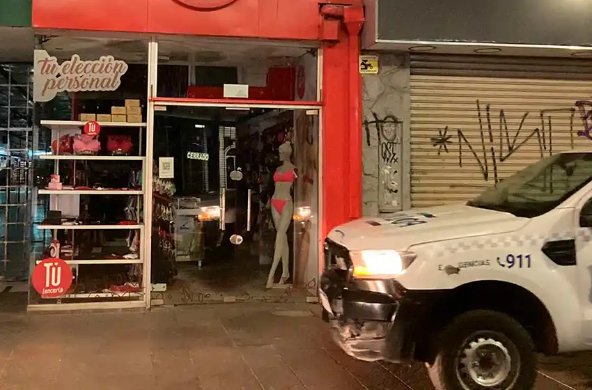 295 bombachas y 7 corpiños, el botín que se llevaban tras romper puerta de lencería céntrica