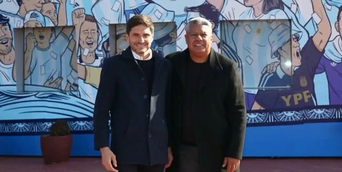 Pullaro se reunió con Chiqui Tapa en el predio de la AFA por algo que involucra a Rafaela: los detalles