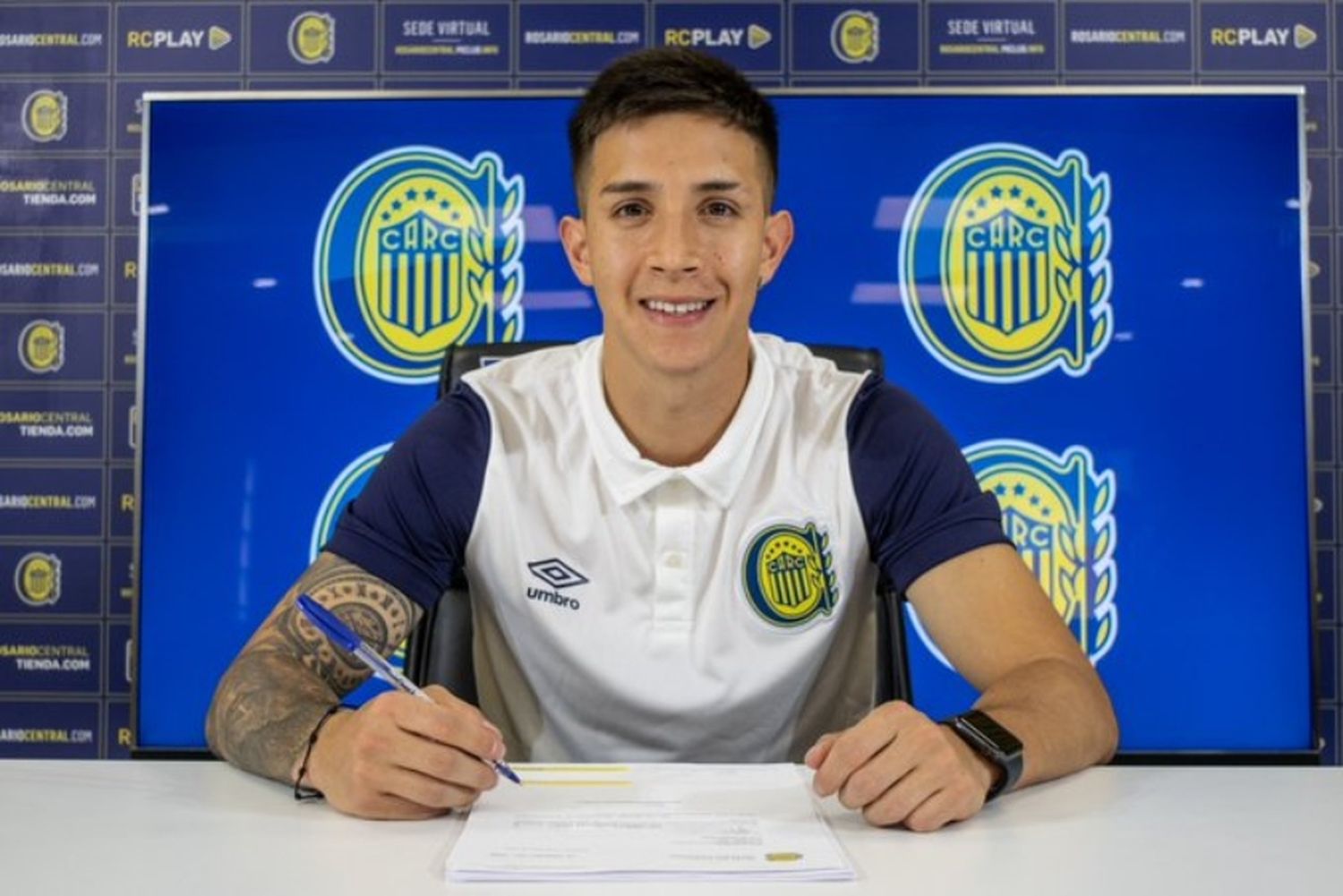 Rosario Central: «Coyote» Rodríguez firmó y es el sexto refuerzo de Russo