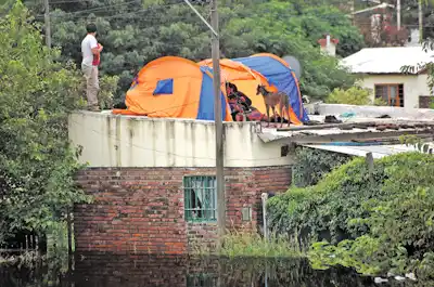 Temporal: Pergamino en emergencia y con casi 400 evacuados