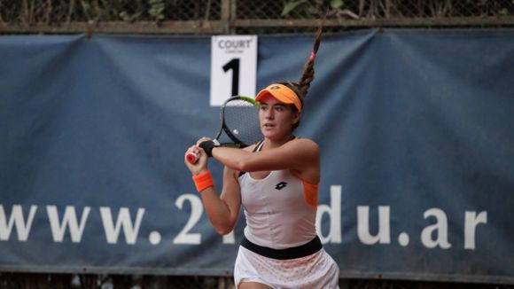 Solana Sierra ganó en la primera ronda de Yerba Buena