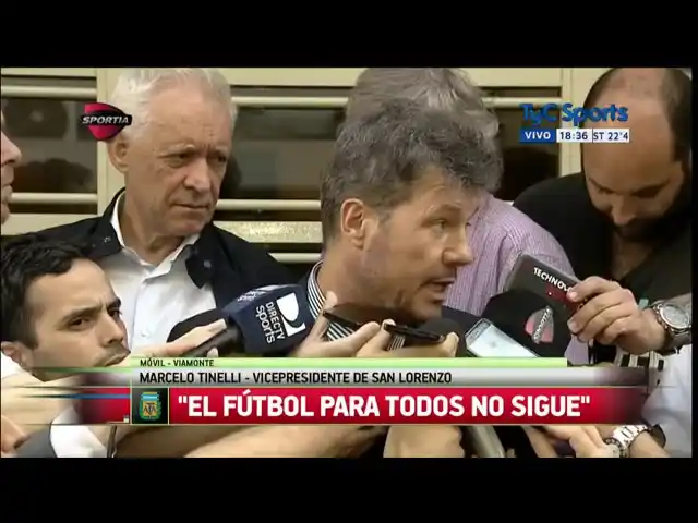 Tinelli: “El Fútbol Para Todos no sigue”