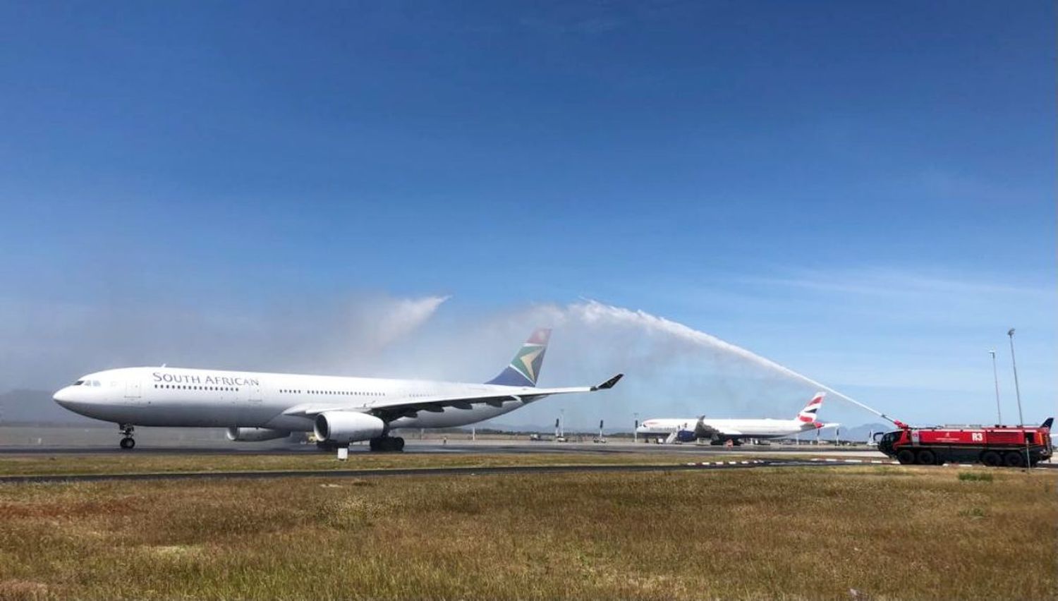 Después de casi cuatro años, South African Airways volvió a volar a San Pablo