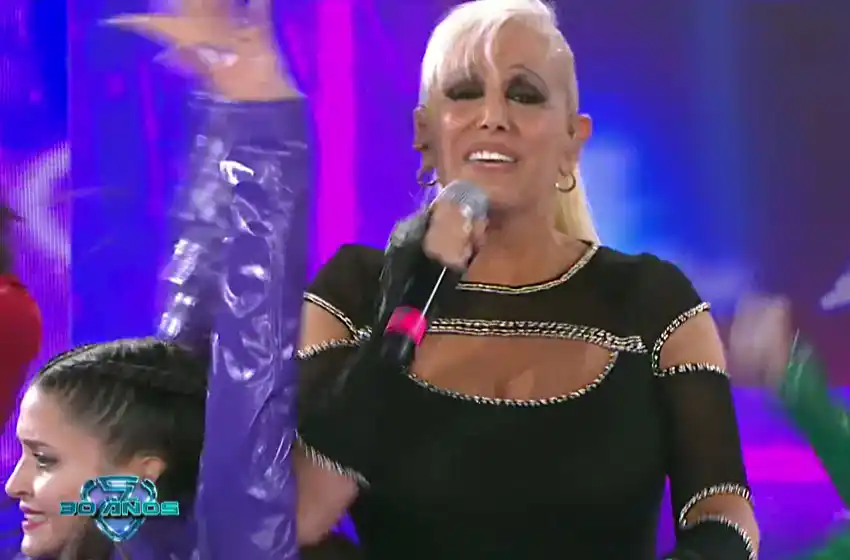 El primer blooper del «Súper Bailando» fue protagonizado por Valeria Lynch