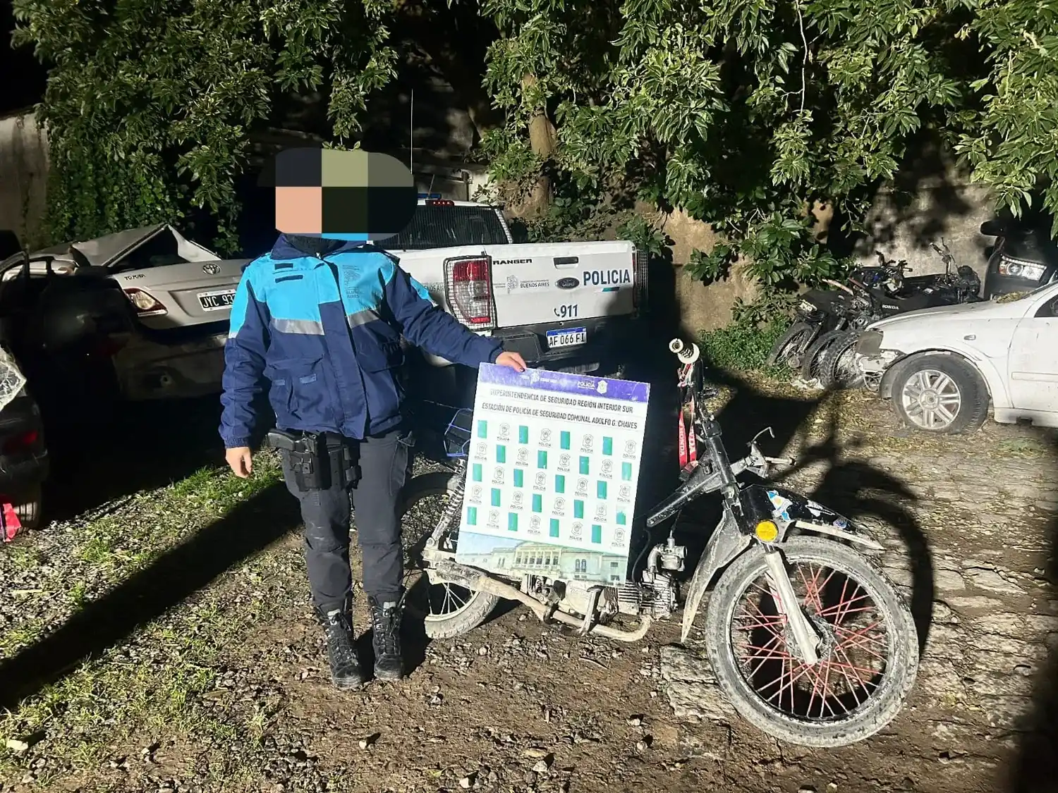 Chaves: Múltiples aprehensiones, un allanamiento y secuestros vehiculares durante el fin de semana