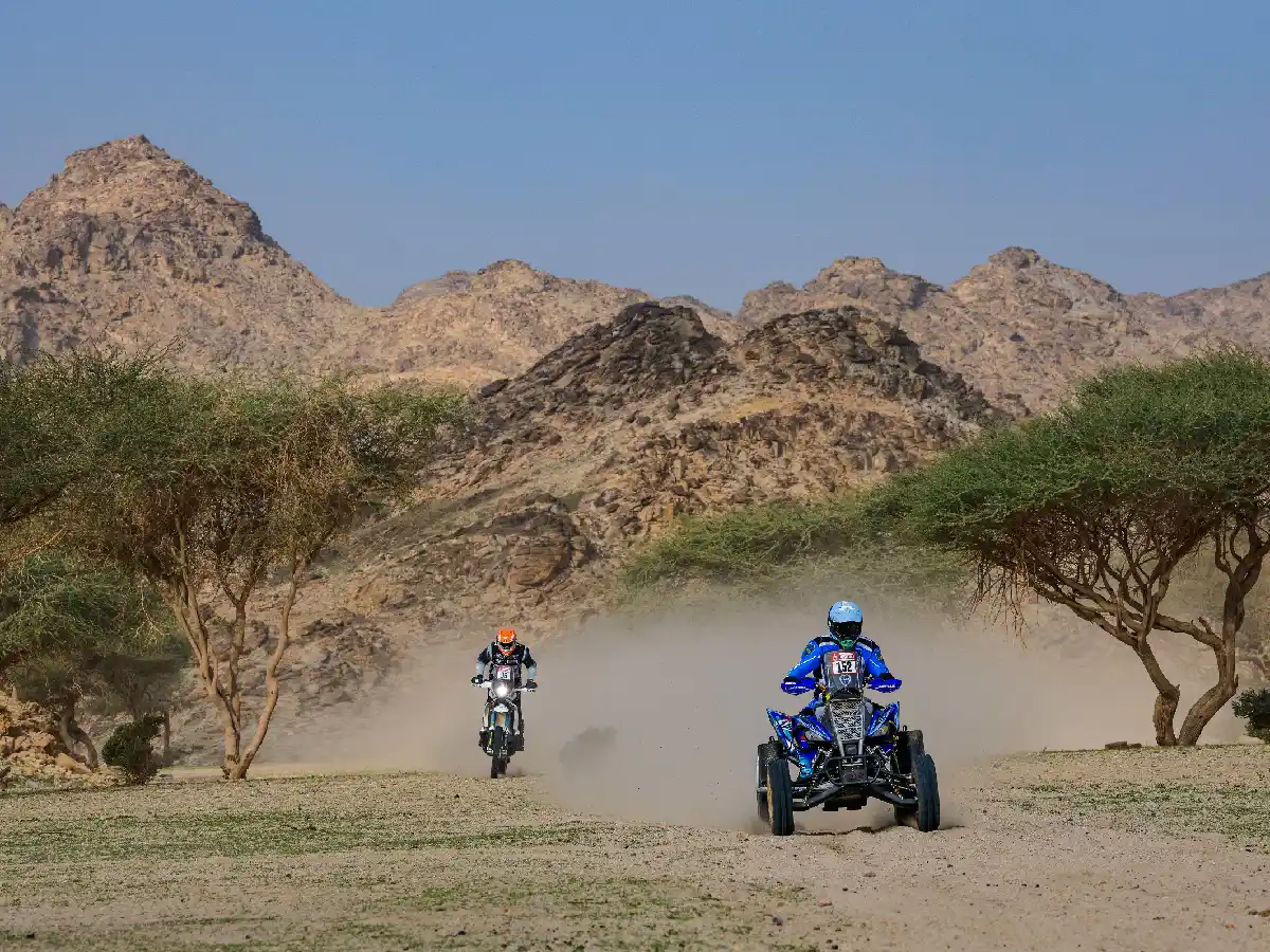 Andújar tomó la delantera en quads