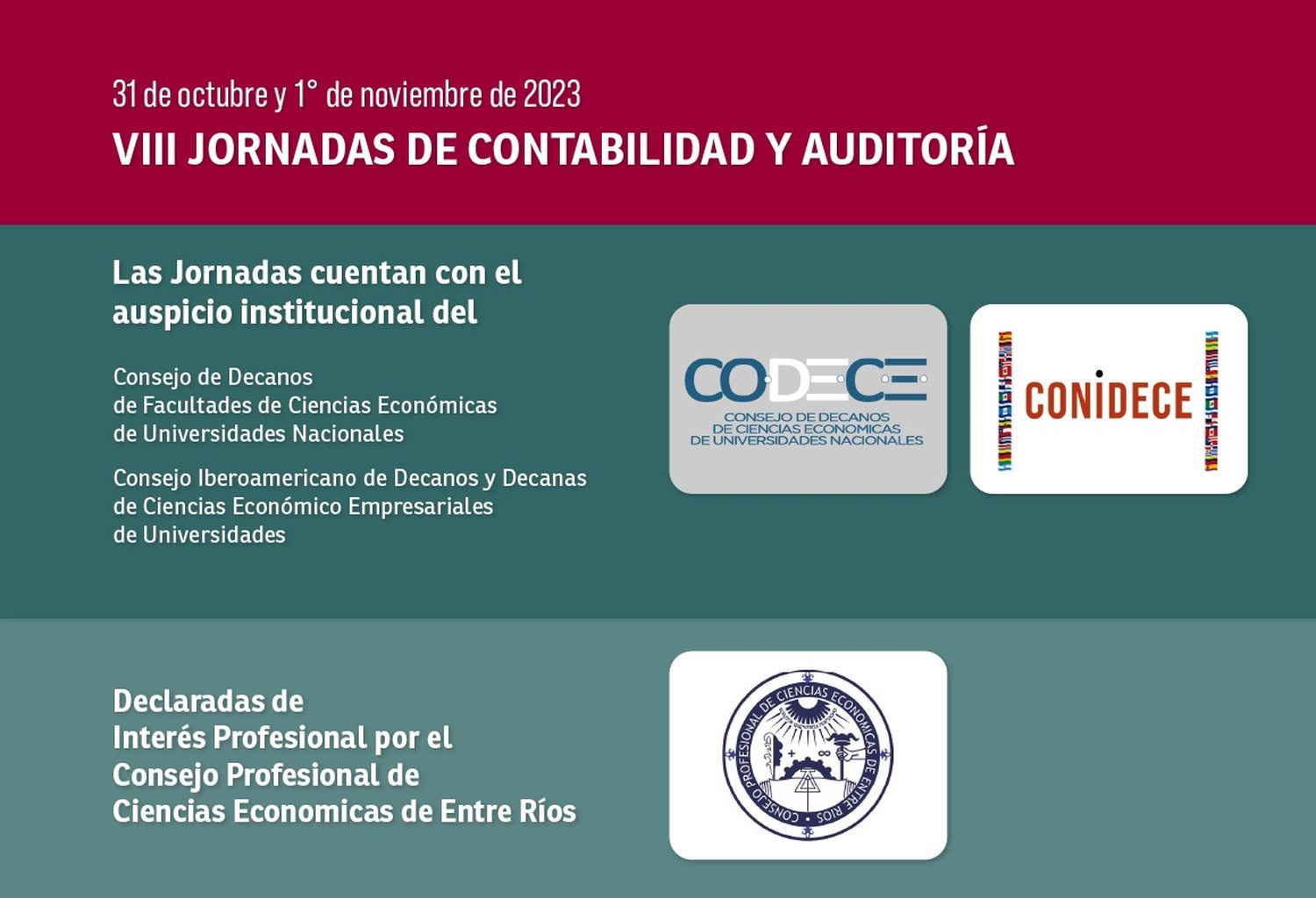 VIII Jornadas de Contabilidad y Auditoría