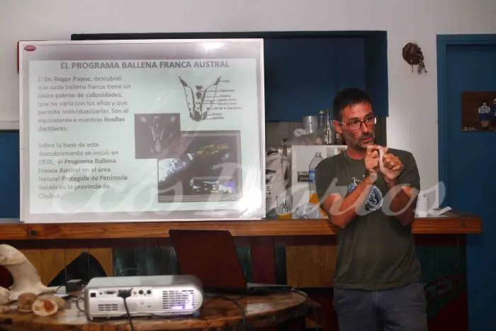 La ballena franca eje de una atractiva charla