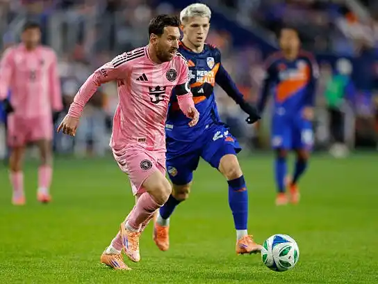 Messi anotó para Inter, que arrasó a Cincinnati