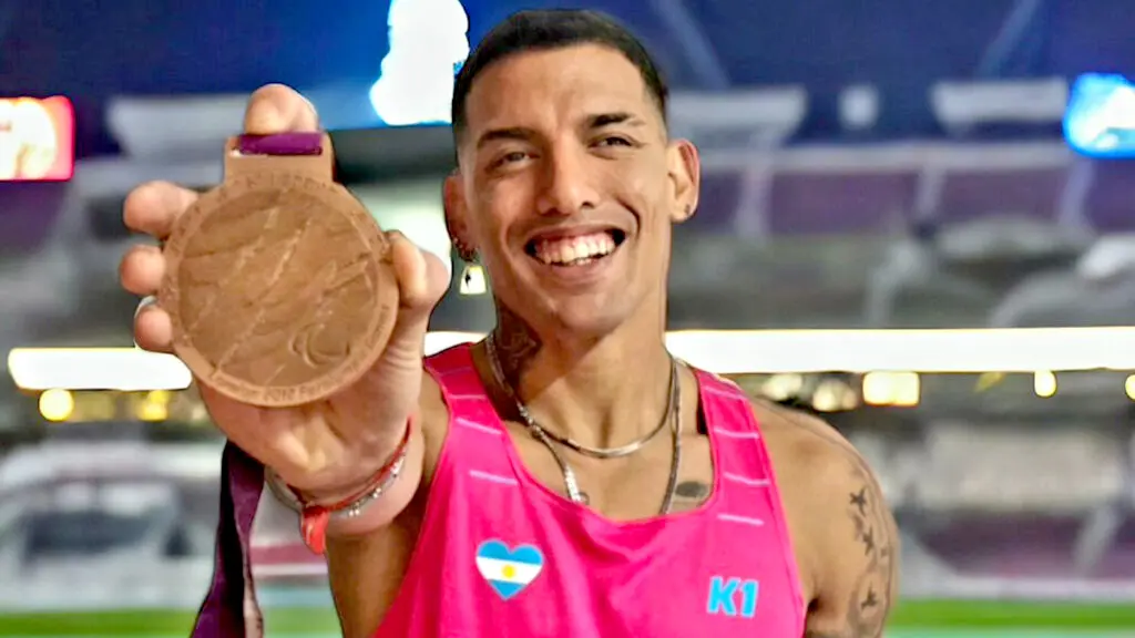 Hernán Barreto, abanderado argentino en París 2024.