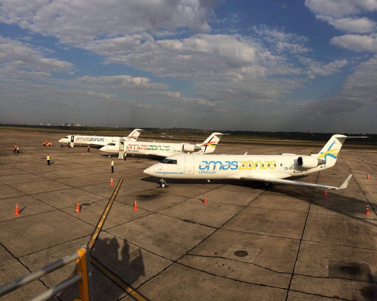 Amaszonas Uruguay se alista para empezar a operar entre Buenos Aires y Montevideo
