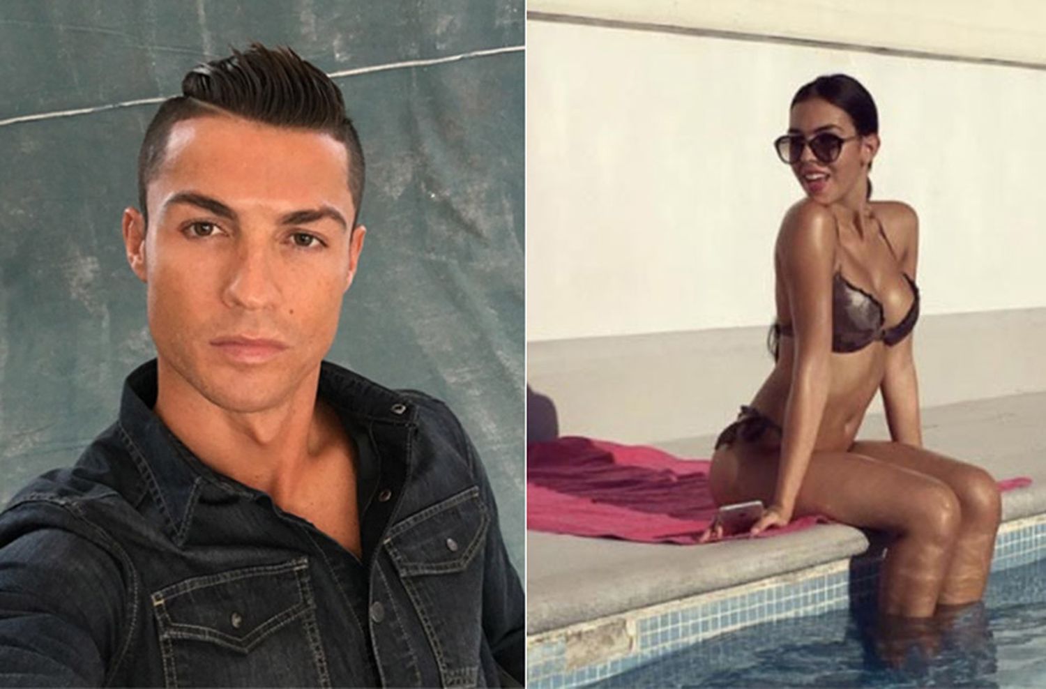 La novia de Cristiano Ronaldo mostró toda su belleza