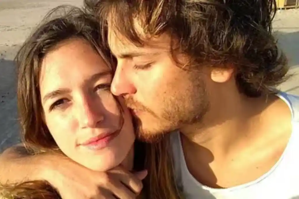 Cande Vetrano junto a Andrés Gil