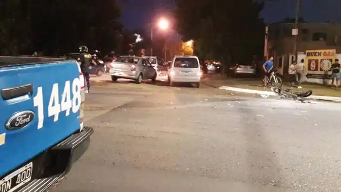 Informe del estado de salud  de los accidentados en  Avenida Eva Perón