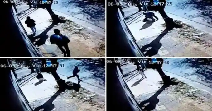 Video: Intentaron robarle la beba en plena calle de Buenos Aires 