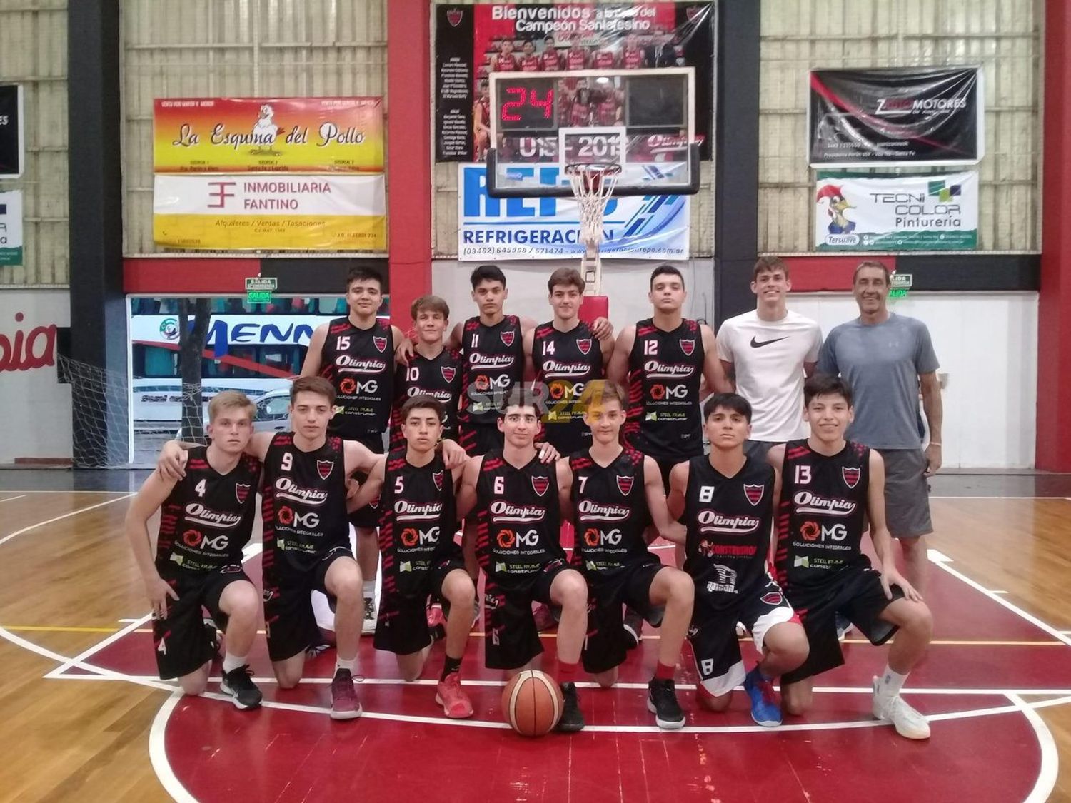 Olimpia BBC juega el Final Four U17 en Sunchales