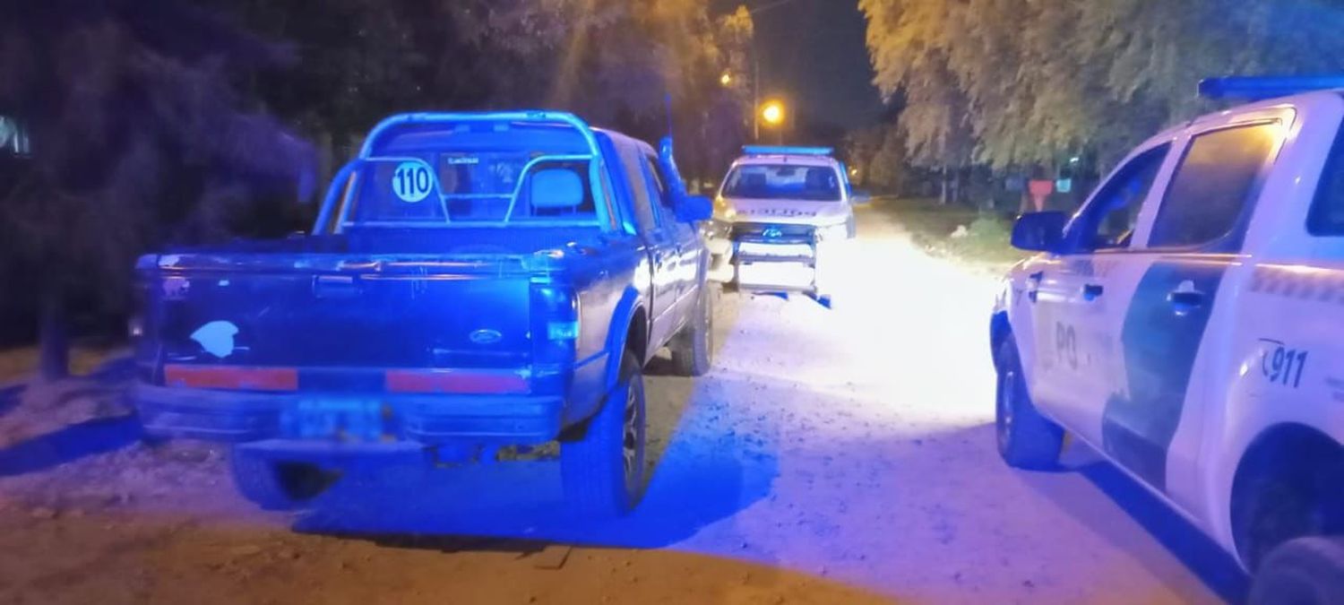 Circulaba en barrio Libertad junto a otro hombre que se fugó del lugar.