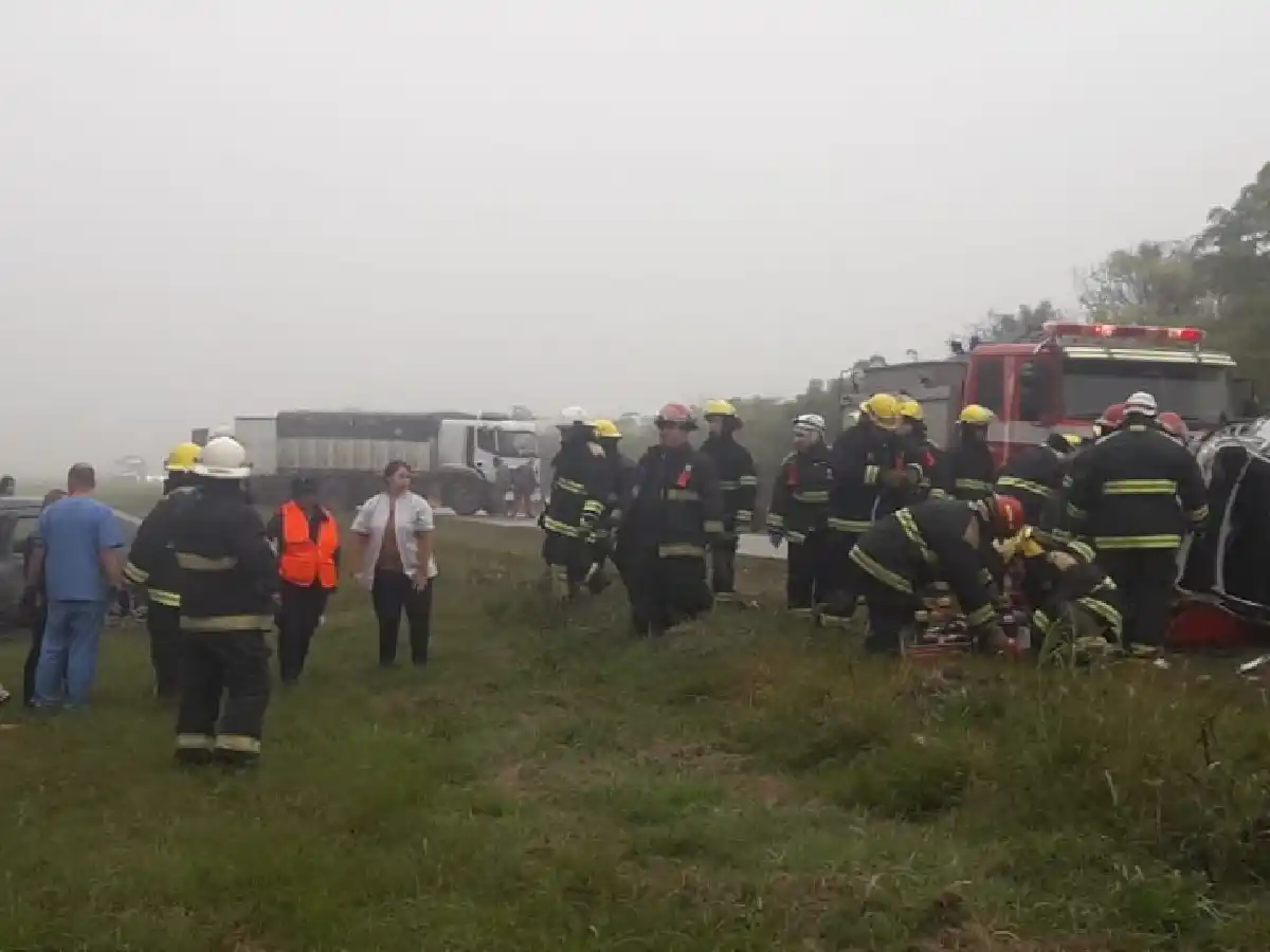 Trágico accidente en Ruta Provincial 1 