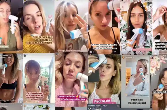 ¿Estafa? Escándalo en las redes por una máquina de belleza promocionada por decenas de famosas