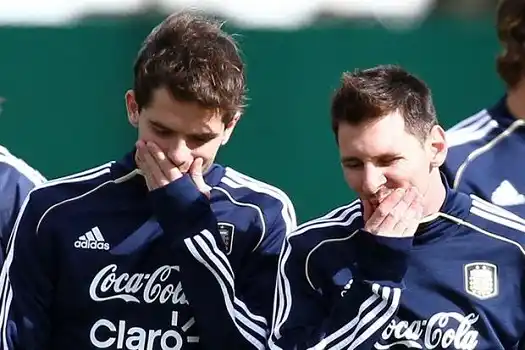 Pensando en la clasificación, la Argentina se entrenó con Lionel Messi 