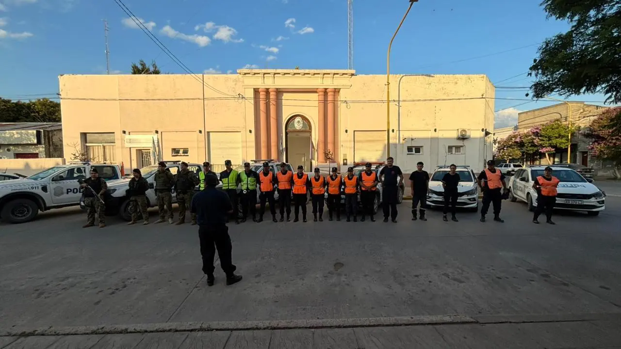 Operativo de prevención y control en Cháves