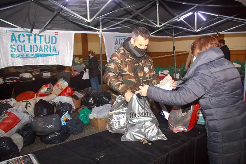 La comunidad volvió a dar muestras de su voluntad de ayudar