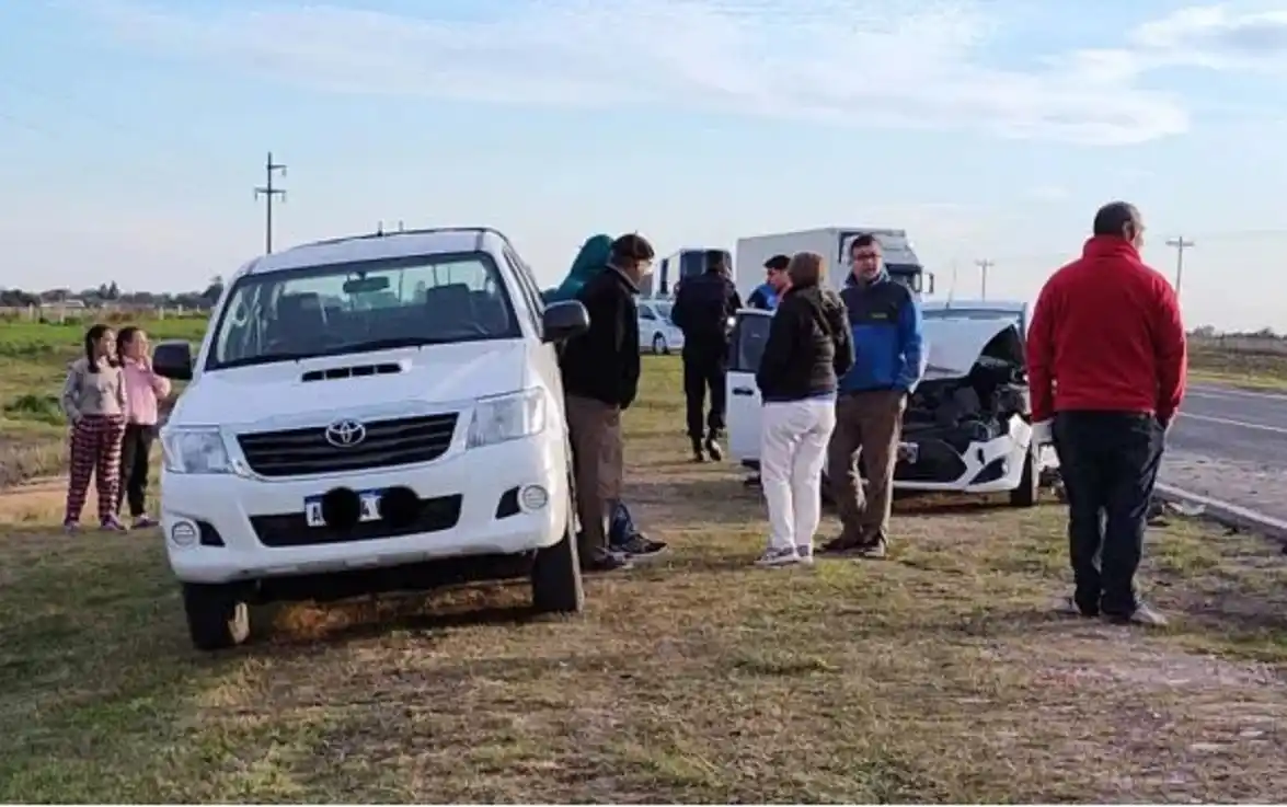 Ruta 12: choque terminó con cuatro personas hospitalizadas