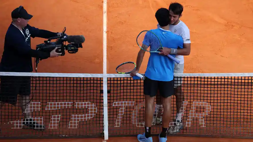 Etcheverry cayó ante Alcaraz en Montecarlo