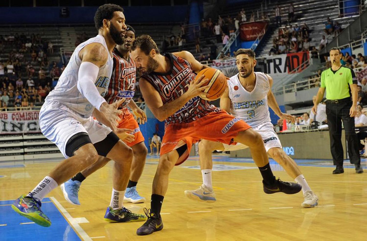 Quilmes no pudo con Hispano en el Polideportivo