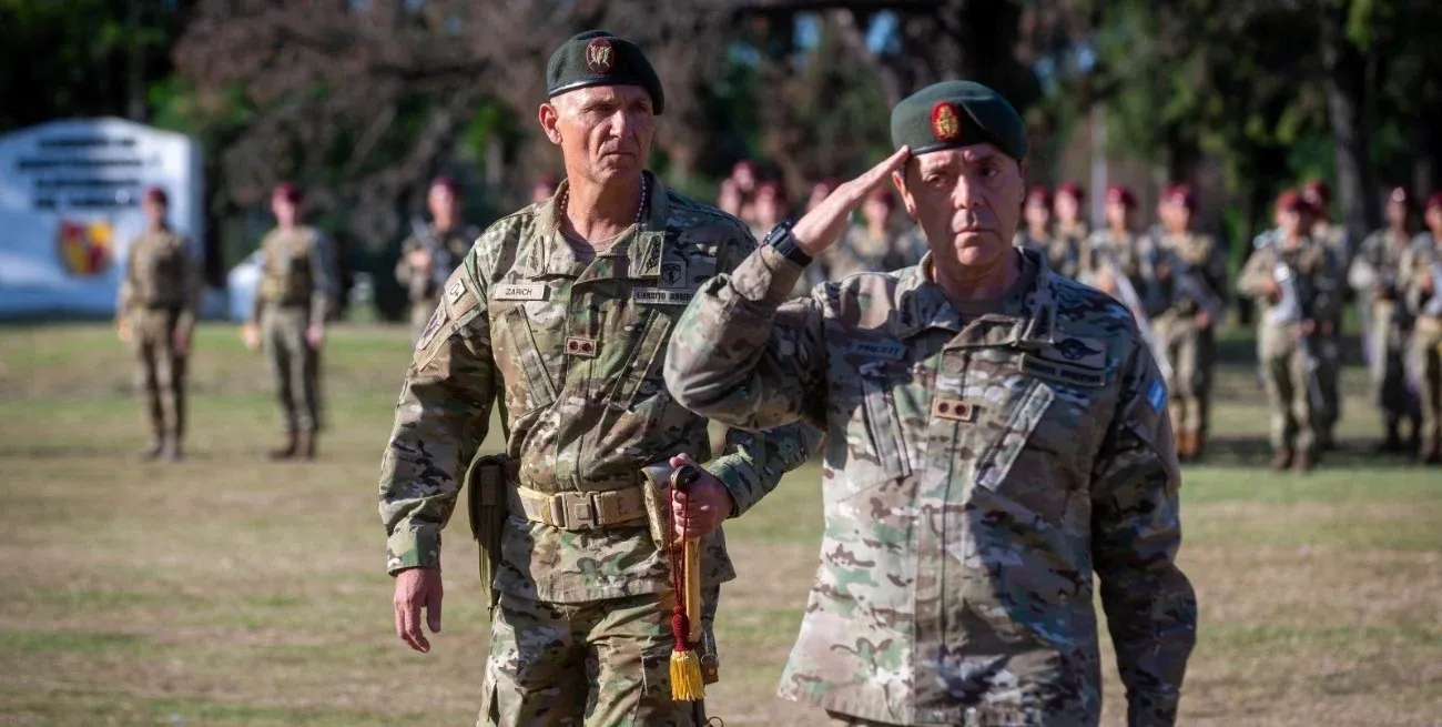 El rosarino concentra la responsabilidad de la Educación Operacional de los hombres y mujeres del Ejército Argentino. Crédito: Ejército Argentino.