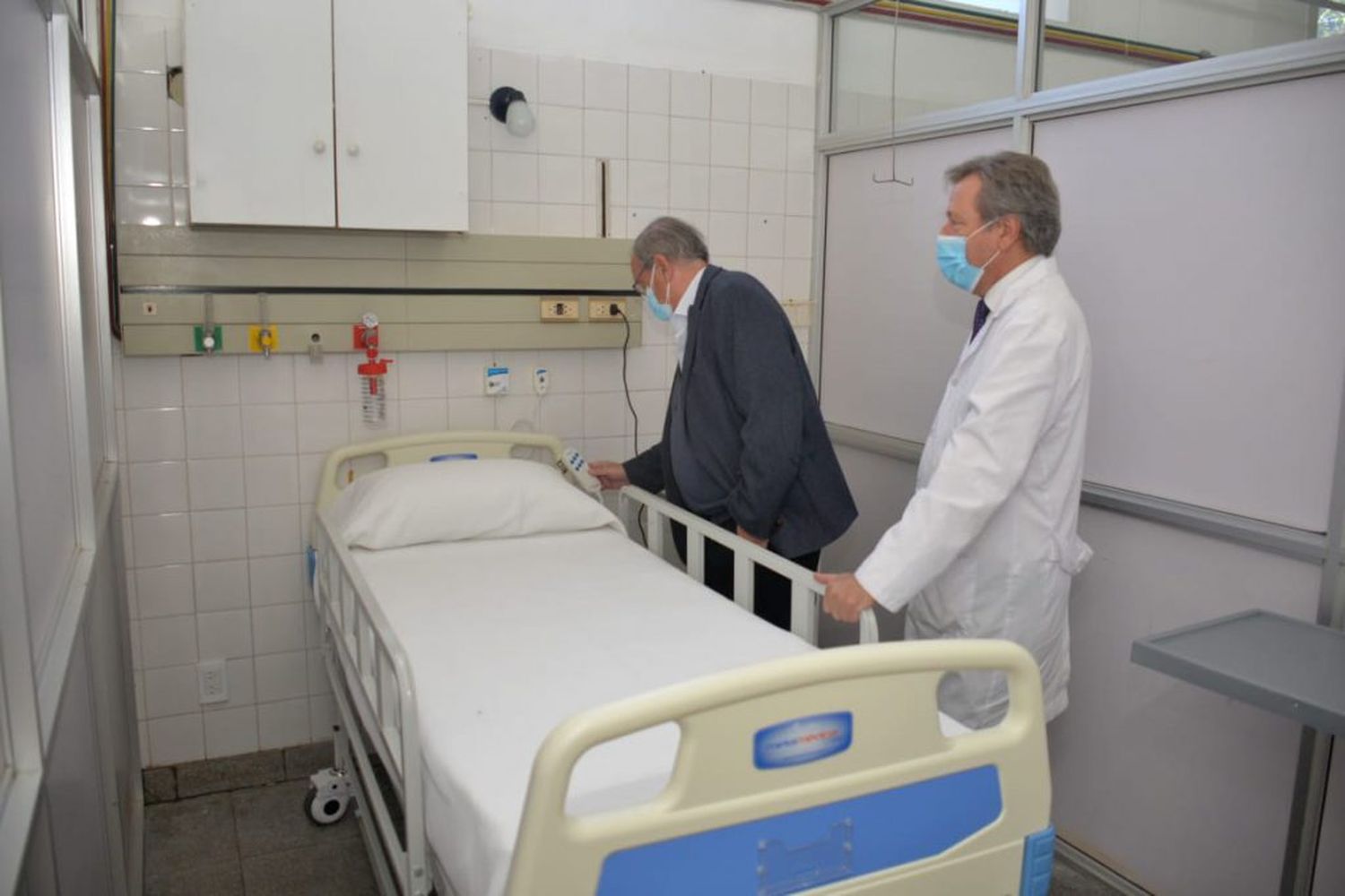 Ante la llegada de la segunda ola de Covid-19, el Hospital incorporó seis nuevas camas