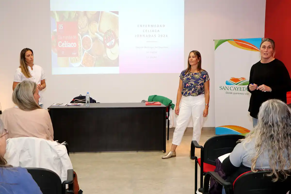 Analizaron. La problemática de la celiaquía en San Cayetano