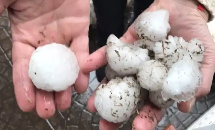 Fuertes granizadas afectaron a varios distritos bonaerenses
