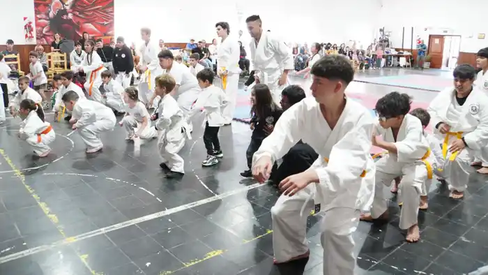 Las artes marciales tuvieron una parada atrayente en Cerro Leones