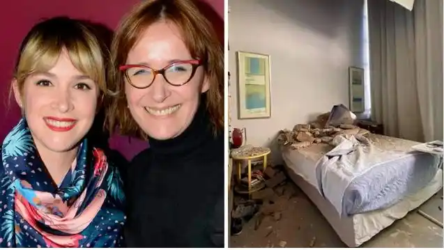 “Mi mamá casi muere aplastada por el techo”, indicó Sofía Pachano