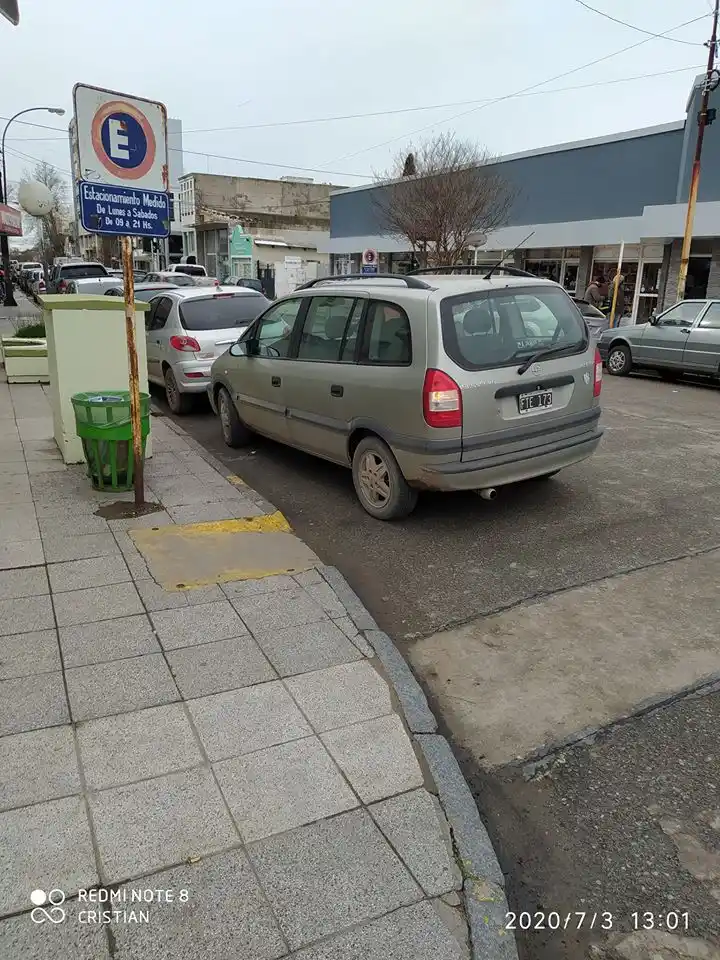 Mal estacionado