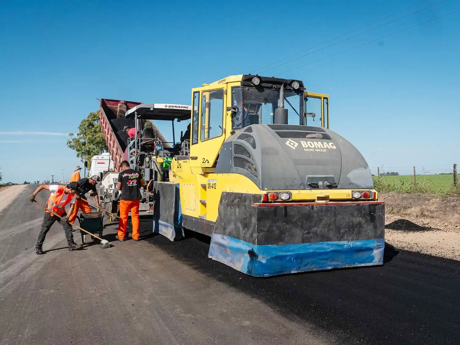 Avanza la pavimentación de la ruta provincial 23 entre Colón y Uruguay