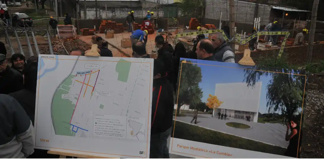 Prospera el Parque Mediateca La Cumbia